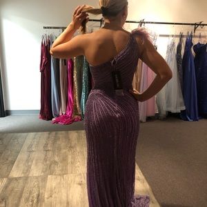 Beautful a lilac prom dress